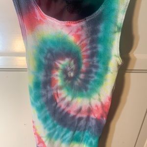 Tie-Dye Tank Top Woman's Size Medium